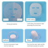 Compressed DIY Candy Mask Paper Non-woven Absorbent Mask Tablets