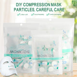 Compressed DIY Candy Mask Paper Non-woven Absorbent Mask Tablets